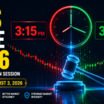 NSE Closing Auction Session CAS | Market Timings from Aug 3 - sharemarketbazar.com